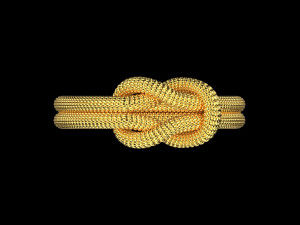 Rope Rings 120 3D print model 3D 模型