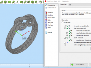 Rope Rings 120 3D print model 3D 模型