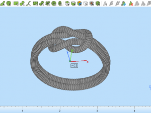 Rope Rings 120 3D print model 3D 模型