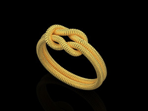 Rope Rings 120 3D print model 3D 模型