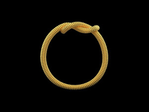 Rope Rings 120 3D print model 3D 模型