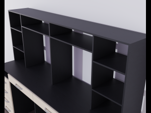 desk Modello 3D