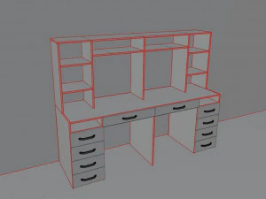 desk 3D Model