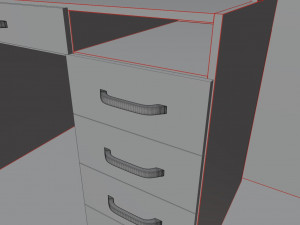 desk Modello 3D