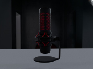microphone kingston hyperx quadcast Modèle 3D