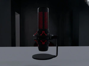 microphone kingston hyperx quadcast 3D Model