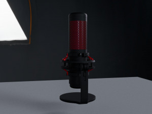 microphone kingston hyperx quadcast Modèle 3D