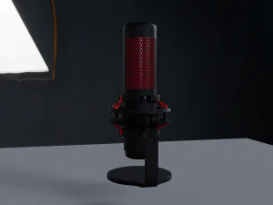 microphone kingston hyperx quadcast 3D Model