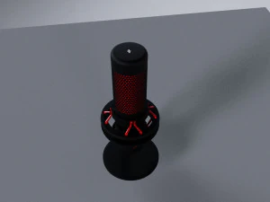 microphone kingston hyperx quadcast 3D Model