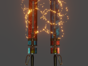 Magnetic Swords 3D 模型