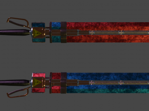 Magnetic Swords Modelo 3D