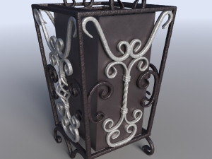 street trash can Modelo 3D