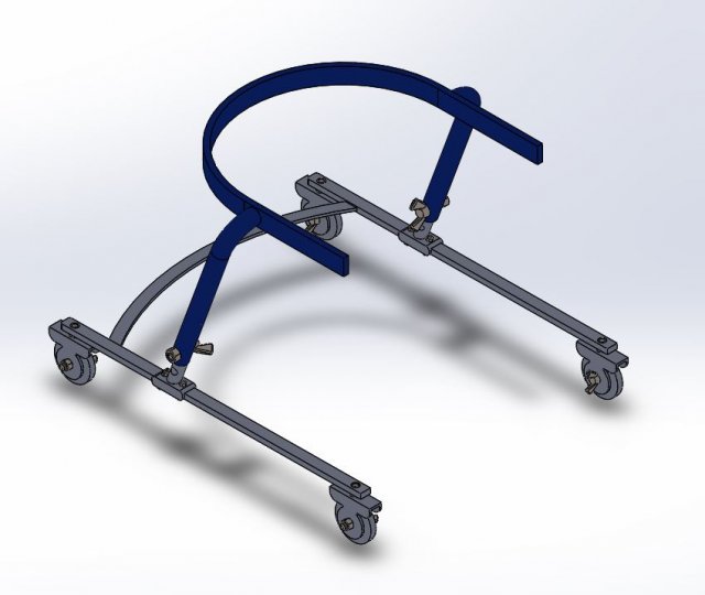 Baby- Toddler Gait Trainer 3Dプリントモデル .c4d .max .obj .3ds .fbx .stl .blend 