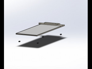 Mini White Board 3D 프린트 모델