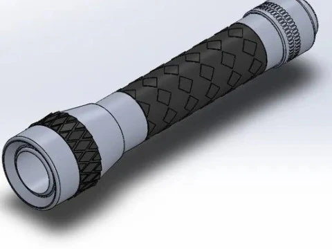 बहुमुखी टॉर्च केस 3D प्रिंट मॉडल