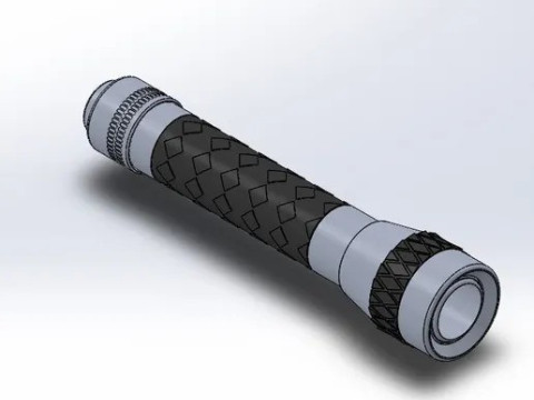 Versatile Flashlight Case 3D 프린트 모델