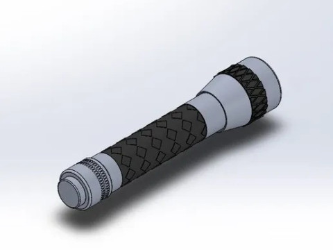 Versatile Flashlight Case 3D 프린트 모델