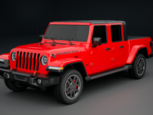 JEEP GLADIATOR 3D 模型