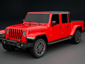 JEEP GLADIATOR Model 3D