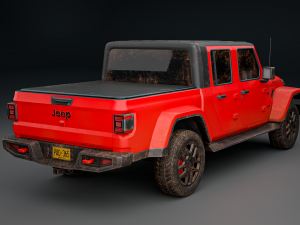 JEEP GLADIATOR 3D मॉडल