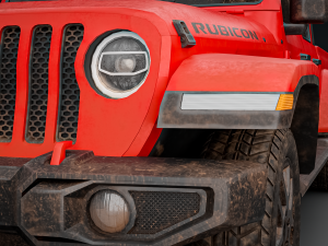 JEEP GLADIATOR 3D मॉडल