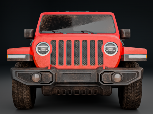 JEEP GLADIATOR 3D मॉडल