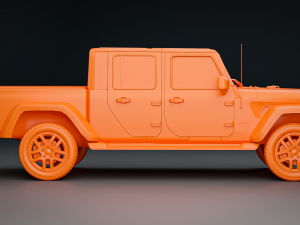 JEEP GLADIATOR 3D मॉडल