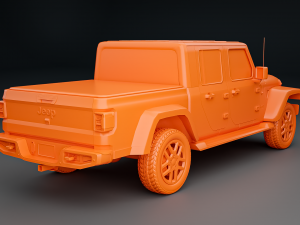 JEEP GLADIATOR 3D मॉडल