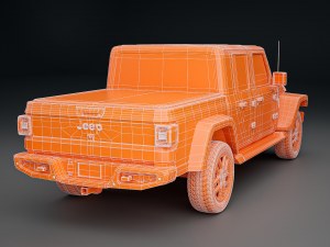 JEEP GLADIATOR 3D मॉडल