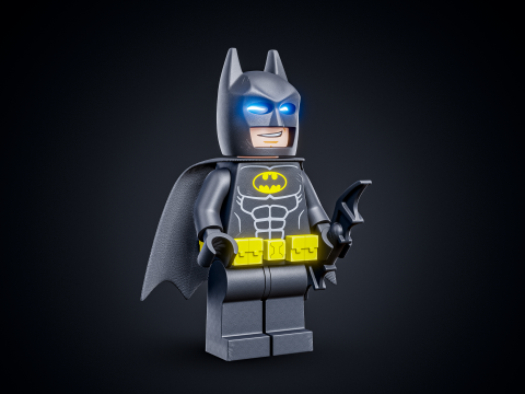 Lego Batman 3D Model