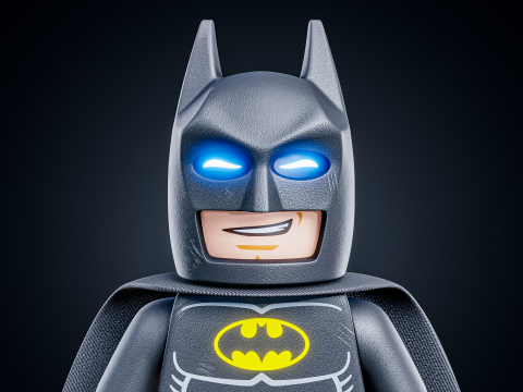 Lego Batman 3D Model
