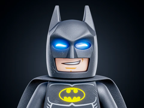 Lego Batman 3D Model