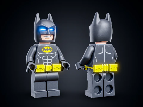 Lego Batman 3D Model