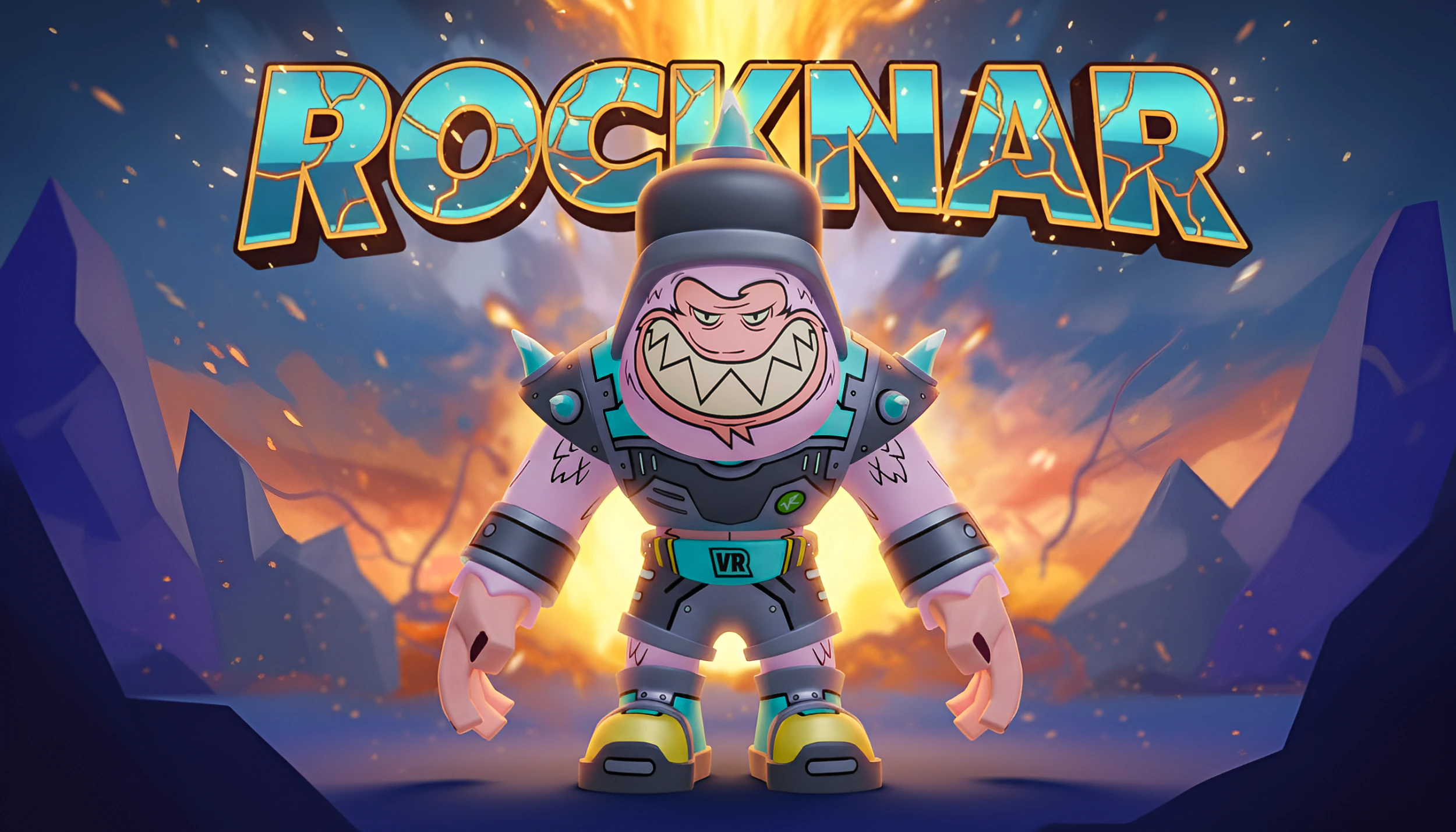 Monkey Warrior Rocknar 3D Model .c4d .max .obj .3ds .fbx .stl .blend