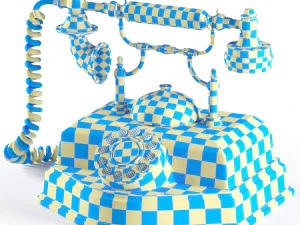 antique telephone 3D Model