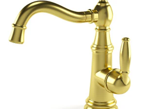moen kitchen faucet set 02 3D Model