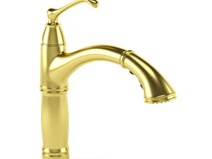 moen kitchen faucet set 02 3D Model
