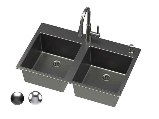 moen sink 01 3D Model .c4d .max .obj .3ds .fbx .stl .blend 