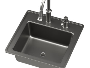 moen sink 03 3Dモデル