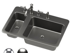moen sink 04 3D Модель