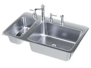 moen sink 04 3D Model