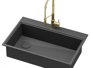 kraus sink 01 Model 3D
