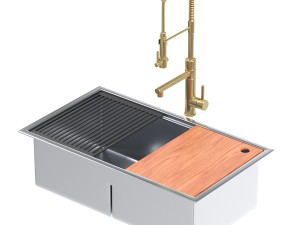 kraus sink 02 Modello 3D