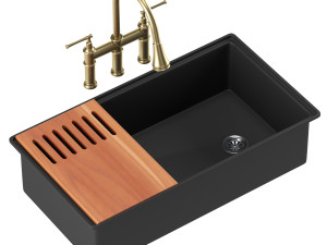 kraus sink 03 3D Model