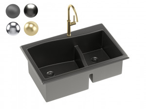 kraus sink 04 3D 모델