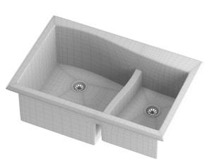 kraus sink 04 3D मॉडल