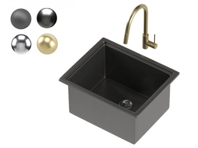 kraus sink 05 Model 3D .c4d .max .obj .3ds .fbx .stl .blend 