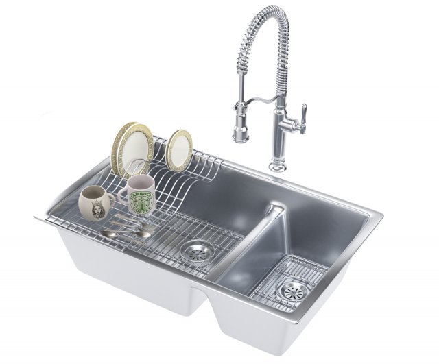 kohler k6427 3D Модель .c4d .max .obj .3ds .fbx .stl .blend 