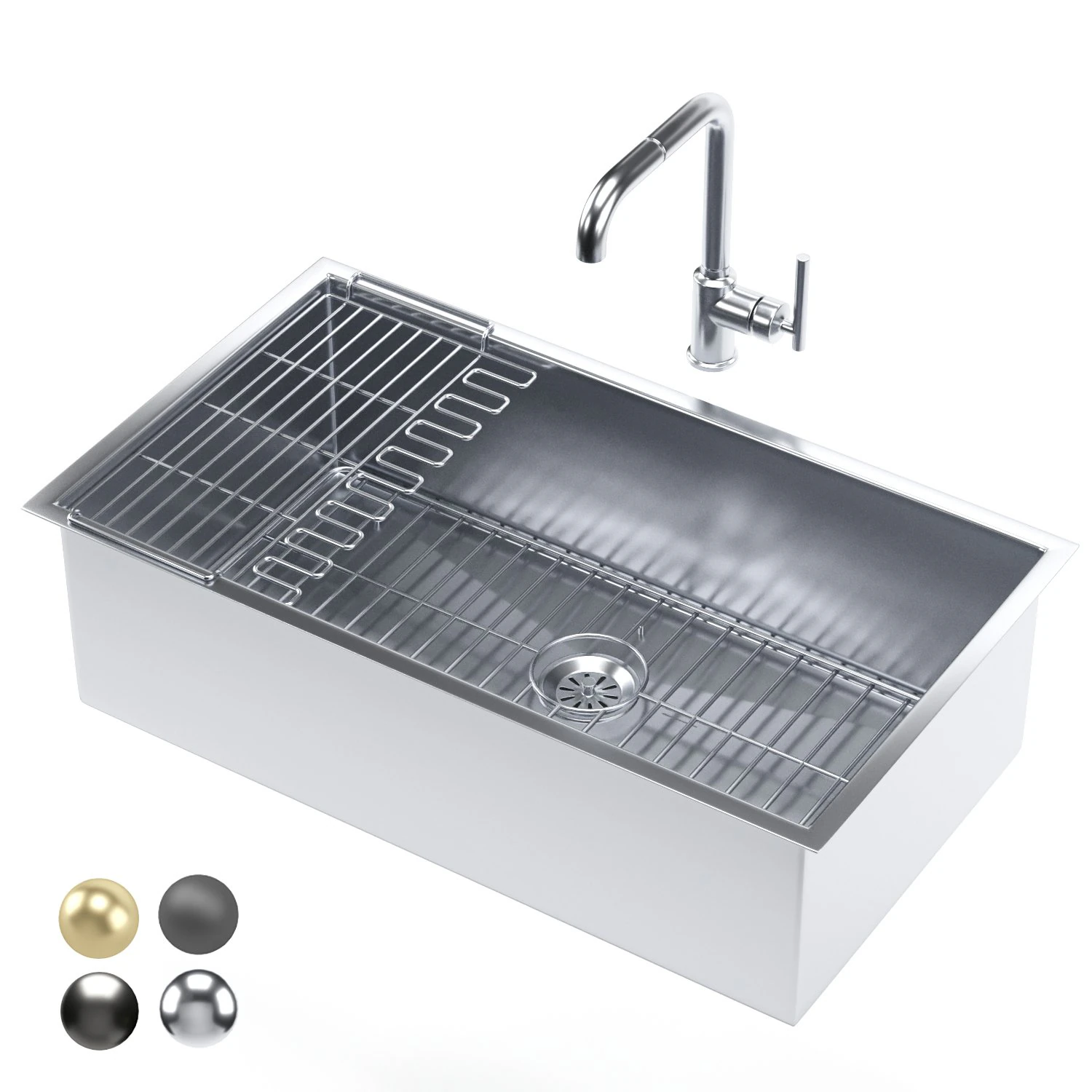 kohler k5285 3D Model .c4d .max .obj .3ds .fbx .stl .blend