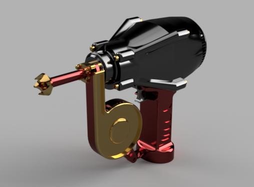 strange drill 3D Принт Модель .c4d .max .obj .3ds .fbx .stl .blend 